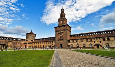 Замок Сфорца (Castello Sforzesco, Милан)