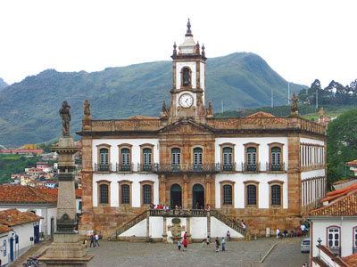 Музей Алейжадинью. Он находится в ризнице церкви Носса-Сеньора-да-Консейсау