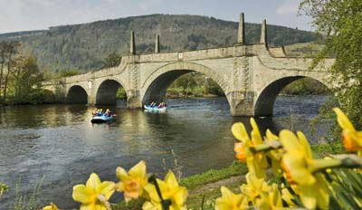 Мост через реку Тей в Аберфелди (Tay Bridge, Aberfeldy)