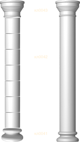 Фасадный декор: Колонна в сборе скл0010