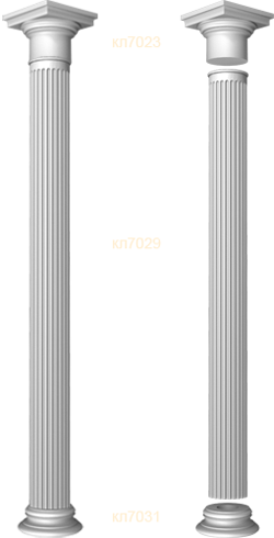 Фасадный декор: Колонна в сборе скл7130