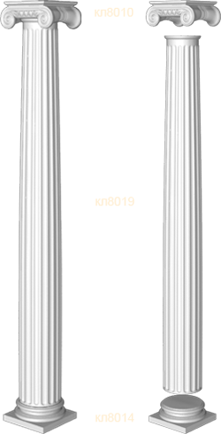 Фасадный декор: Колонна в сборе скл8030