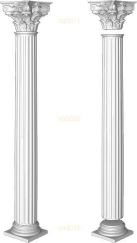 Фасадный декор: Колонна в сборе скл8070