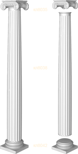 Фасадный декор: Колонна в сборе скл8110