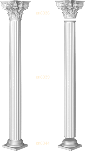 Фасадный декор: Колонна в сборе скл8130