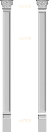Фасадный декор: Пилястра в сборе спп7010