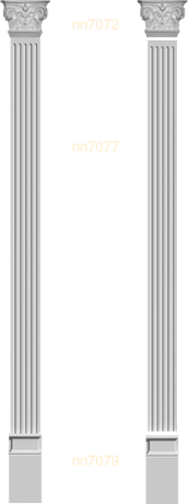 Фасадный декор: Пилястра в сборе спп7020