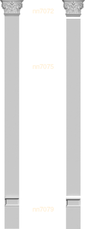 Фасадный декор: Пилястра в сборе спп7030