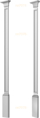 Фасадный декор: Пилястра в сборе спп7040