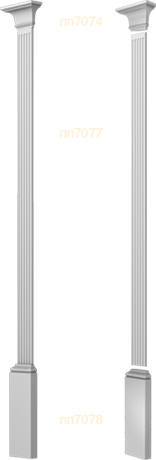 Фасадный декор: Пилястра в сборе спп7050