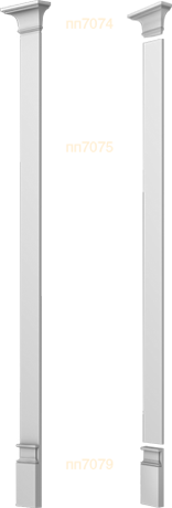 Фасадный декор: Пилястра в сборе спп7090