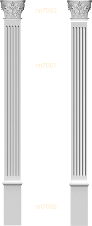 Фасадный декор: Пилястра в сборе спп7120