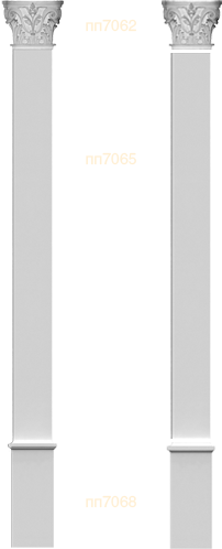 Фасадный декор: Пилястра в сборе спп7130