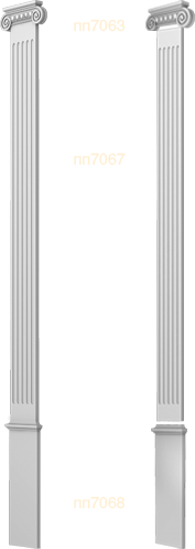 Фасадный декор: Пилястра в сборе спп7140