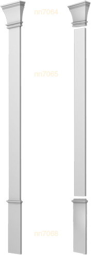 Фасадный декор: Пилястра в сборе спп7170