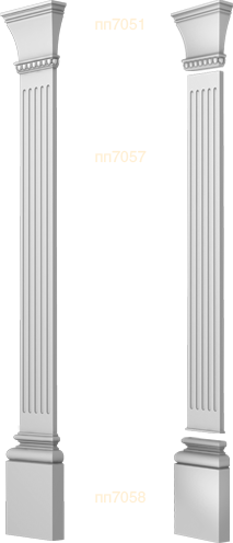Фасадный декор: Пилястра в сборе спп7190