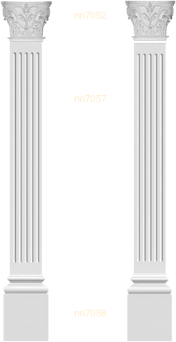 Фасадный декор: Пилястра в сборе спп7220