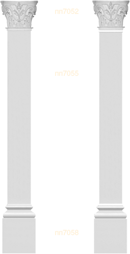 Фасадный декор: Пилястра в сборе спп7230