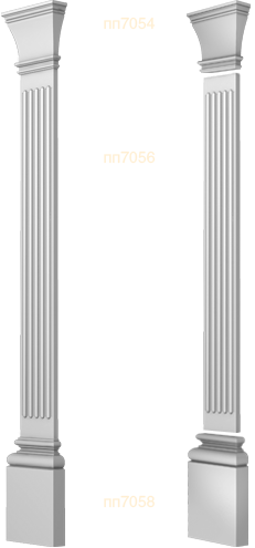 Фасадный декор: Пилястра в сборе спп7270