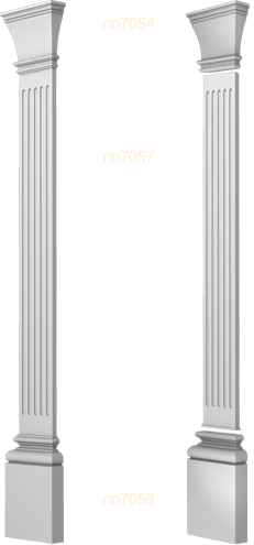 Фасадный декор: Пилястра в сборе спп7280