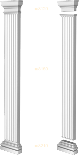 Фасадный декор: Пилястра в сборе спп8010