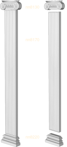 Фасадный декор: Пилястра в сборе спп8030