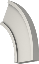 Фасадный декор: Арка А-005/720 бок