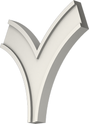 Фасадный декор: Арка А-005/720 середина