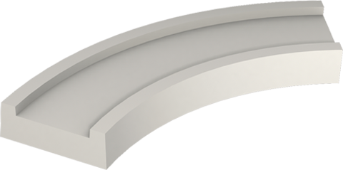 Фасадный декор: Арка А-007/580 1 cегмент