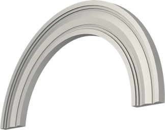 Фасадный декор: Арка А-012/308 2 cегмента