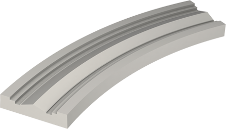 Фасадный декор: Арка А-012/550 1 cегмент