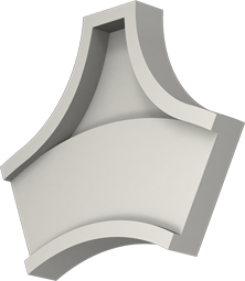 Фасадный декор: Арка А-014/517 верх