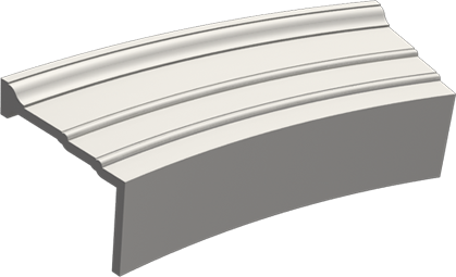 Фасадный декор: Арка А-029/1912 1 cегмент