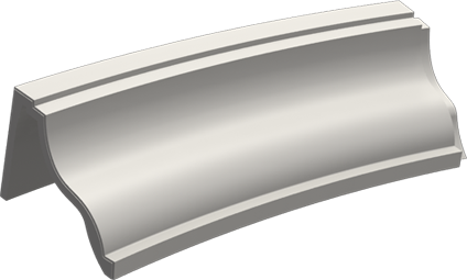 Фасадный декор: Арка А-030/2455 1 cегмент