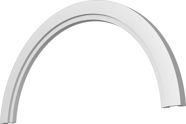 Фасадный декор: Арка А-034/575 6 cегментов