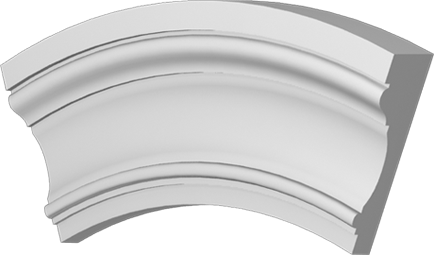 Фасадный декор: Арка А-8021 (Е) 1 cегмент