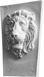 Фасадный декор: Барельеф "Лев" (Изд. №45)