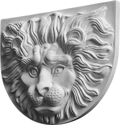 Фасадный декор: Барельеф "Лев" (Изд. №18)