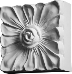 Фасадный декор: Барельеф Цветок мал 2 (Изд. 28)