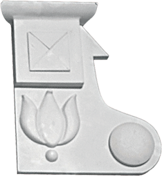 Фасадный декор: Филенка Ф-004 левый (Изд. №4)