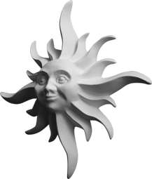 Фасадный декор: Солнышко В-002