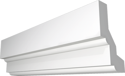 Фасадный декор: Карниз К-022