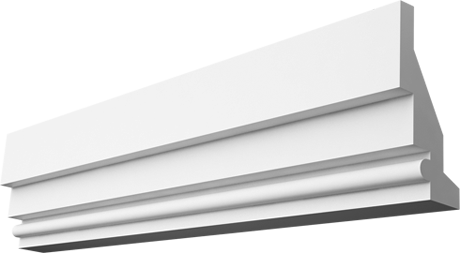 Фасадный декор: Карниз К-026