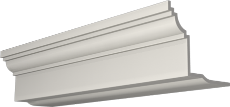 Фасадный декор: Карниз К-042