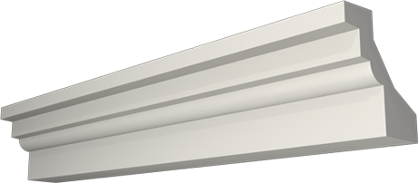 Фасадный декор: Карниз К-044