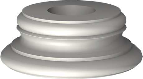 Фасадный декор: База колонны К-702/11 (220 мм) (К)
