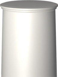 Фасадный декор: Ствол колонны КЛ-8017 (Е)