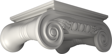 Фасадный декор: Капитель колонны КЛ-8035 (Е)