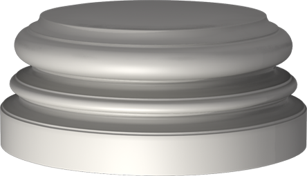 Фасадный декор: База колонны КЛ-8041 (Е)