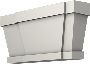 Фасадный декор: Капитель КМ-003 П